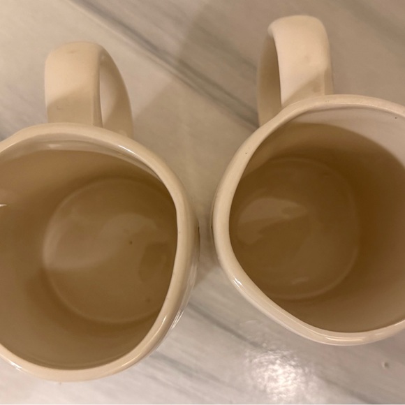 Rae Dunn Bride and Groom Mug Set - Cream - Picture 2 of 4